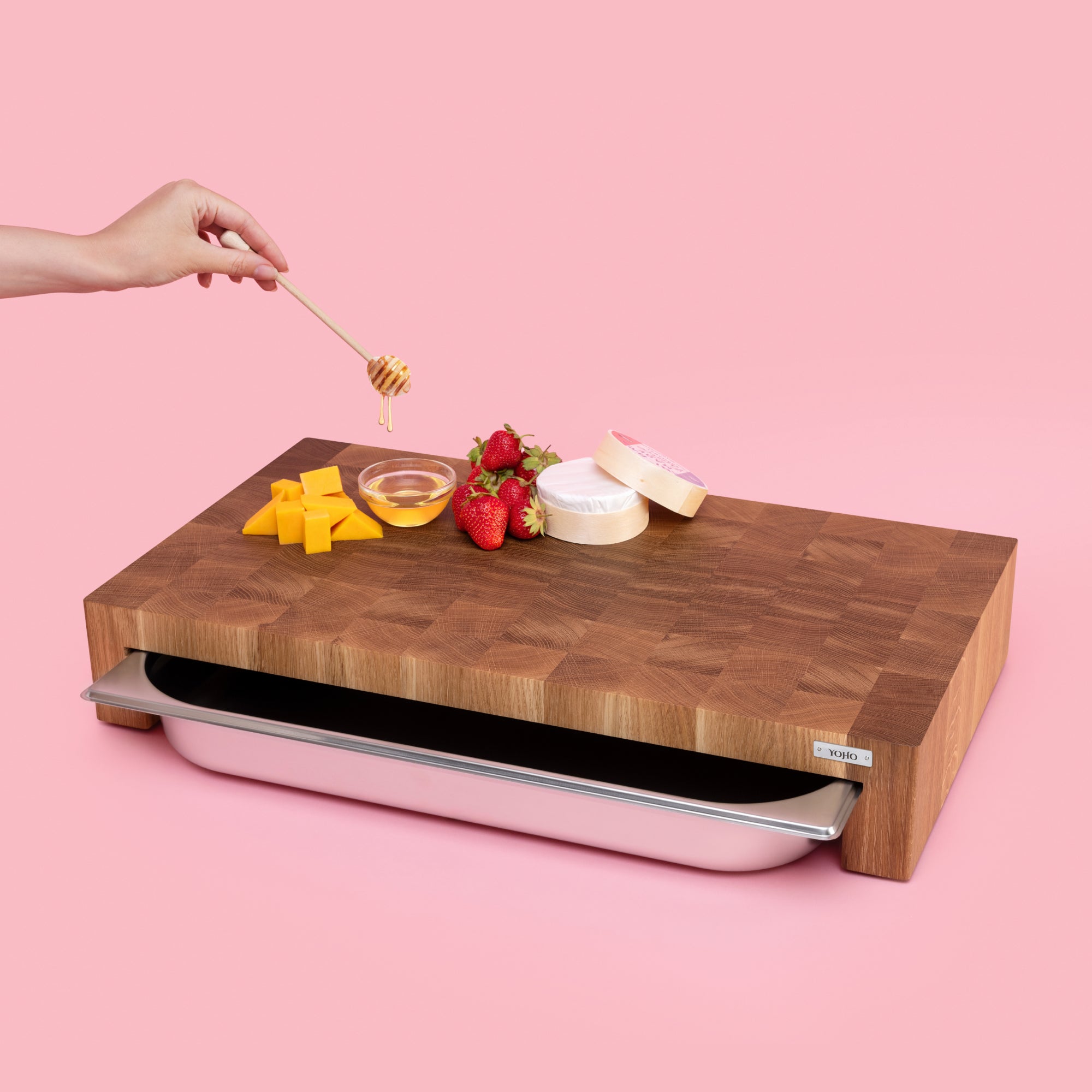 YOHO Cutting Board With Tray