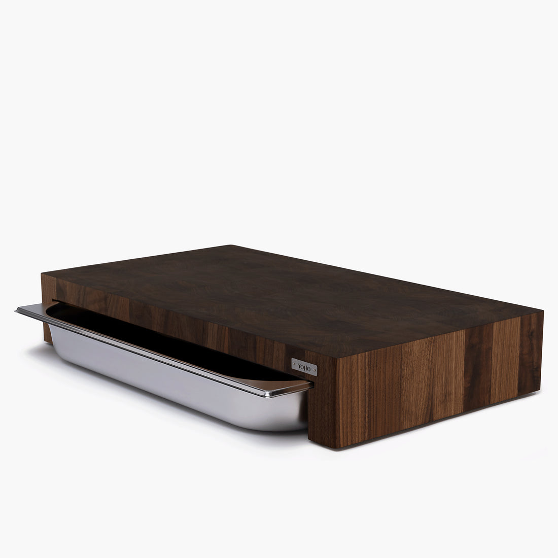 American Walnut Cutting Board With Tray Large 24"x14"