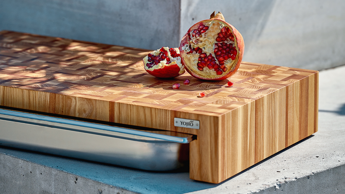 Cutting Board With Tray YOHO