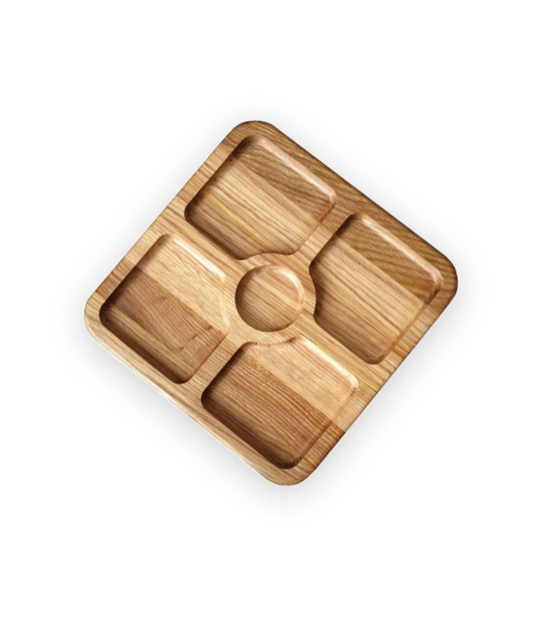 Oak Cutting Board With Tray Small 12x16 – YOHO