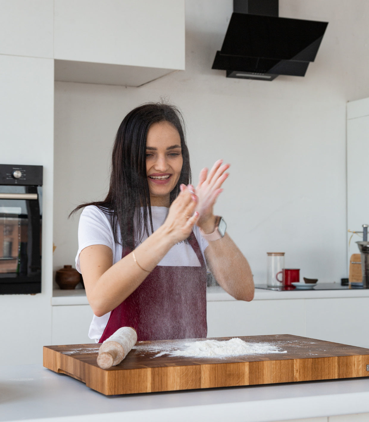 Standard End Grain Cutting Board Oak